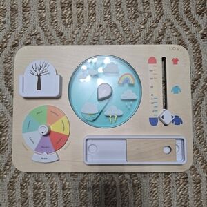 Interactive Weather Learning Board for Kids LOVEVERY